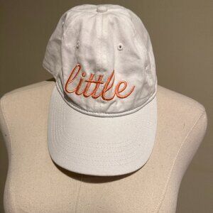 Sorority "Little" Sister Big Sister white hat